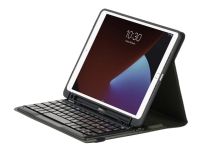 Targus Pro-Tek - Tastatur og folioveske - trådløs - Bluetooth 5.1 - QWERTY - Nordisk - svart tastatur, svart boks - akademisk - B2B - for Apple 10.2-inch iPad (7. generasjon, 8. generasjon)