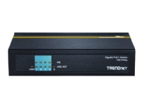 TRENDnet TPE TG50g - Switch - 4 x 10/100/1000 (PoE+) + 1 x 10/100/1000 - stasjonær - PoE+ (31 W)