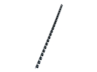 GBC CombBind - 8 mm - 21 ringer - A4 (210 x 297 mm) - 45 ark - svart - 100 stk plastbindekam - for P/N: 2101435, 4400399, IB271106, IB271717