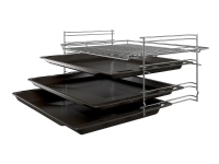 Bosch Serie | 2 HLL090020U - Komfyr - frittstående - bredde: 60 cm - dybde: 60 cm - høyde: 90 cm