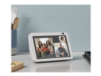 Amazon Echo Show 8 (2nd Generation) - Smart display - LCD 8 - trådløs - Bluetooth, Wi-Fi - Isbrehvit