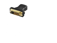 Goobay A 333 G (HDMI 19pin F/DVI-D 24+1pin M), 19 pin HDMI F, DVI-D 24+1pin M, Sort