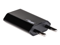 Akyga AK-CH-03BK - Strømadapter - 5 watt - 1 A (USB) - svart