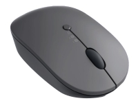 Lenovo Go Multi-device - Mus - blå optisk - 3 knapper - trådløs - 2.4 GHz, Bluetooth 5.0 - USB-C trådløs mottaker - stormgrå - for IdeaCentre AIO 3 24 ThinkCentre M70q Gen 2 ThinkPad X1 Carbon Gen 10 ThinkStation P360