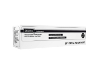 DIGITUS Professional DN-91508U - Koblingspanel - CAT 5e - UTP - RJ-45 X 8 - 1U - 10