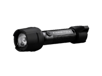 LEDLENSER Robust genopladelig lygte med ekstra beskyttelse og 4 lysindstillinger. Op til 480 lumen. Lev. Inkl. Li-Ion batteri. IP68