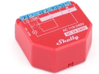Shelly Plus 1PM, WLAN wireless switch with current meter, 1-channel, flush-mounted, actuator