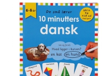 De små lærer - Skriv og visk ud - 10 minutters dansk - Kindergarten-Grade 2 - practice book (paperback)
