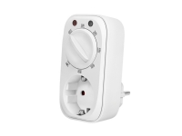 LogiLink ET0012, Daglig tidtaker, Hvit, Rotasjon, IP20, 230 V, 50 Hz