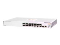 HPE Aruba Instant On 1830 24G 2SFP Switch - Switch - smart - 24 x 10/100/1000 + 2 x Gigabit SFP - stasjonær, rackmonterbar