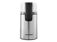 Grundig CM 4760 - Kaffekvern - 100 W - rustfritt stål / svart