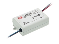 MEAN WELL APV-35-12, 36 W, 90 - 264 V, 47 - 63 Hz, 0.5 A, Over-spenning (volt), Overbelastning, 692800 timer