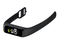 Samsung Galaxy Fit2 - Aktivitetssporer med stropp - svart - display 1.1 - 32 MB - Bluetooth - 21 g