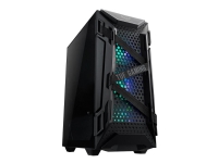 ASUS TUF Gaming GT301 - Tower - ATX - sidepanel med vindu (herdet glass) - svart - USB/lyd