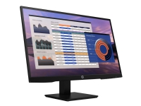 HP P27h G4 - LED-skjerm - 27 - 1920 x 1080 Full HD (1080p) @ 75 Hz - IPS - 250 cd/m² - 1000:1 - 5 ms - HDMI, VGA, DisplayPort - høyttalere - svart