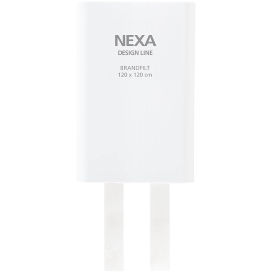 Nexa Brandfilt 120x120 cm Vit