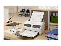 Epson WorkForce DS-730N - Dokumentskanner - Contact Image Sensor (CIS) - Dupleks - A4/Legal - 600 dpi x 600 dpi - inntil 40 spm (mono) / inntil 40 spm (farge) - ADF (100 ark) - inntil 4500 skann pr. dag - USB 2.0, Gigabit LAN
