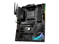 MSI B450 GAMING PRO CARBON MAX WIFI - Hovedkort - ATX - Socket AM4 - AMD B450 Chipset - USB-C Gen2, USB 3.2 Gen 1, USB 3.2 Gen 2 - Bluetooth, Gigabit LAN, Wi-Fi - innbygd grafikk (CPU kreves) - HD-lyd (8-kanalers)