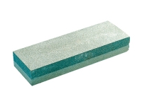 kwb 455000, Dobbelsidet slipesten, 1 stykker, Grovkorn/fint korn, Aluminiumoksid, Grønn, Lathe tool,Wood chisel