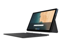 Lenovo IdeaPad Duet Chromebook ZA6F - Med avtagbart tastatur - Helio P60T 2 GHz - Chrome OS - Mali-G72 MP3 - 4 GB RAM - 128 GB SSD - 10.1 IPS berøringsskjerm 1920 x 1200 (Full HD) - Wi-Fi 5 - isblå, jerngrå - kbd: Nordisk