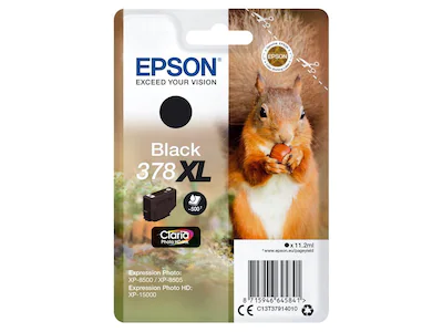 Epson Blekk 378XL Sort
