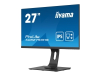 iiyama ProLite XUB2793HS-B4 - LED-skjerm - 27 - 1920 x 1080 Full HD (1080p) @ 75 Hz - IPS - 300 cd/m² - 1000:1 - 4 ms - HDMI, VGA, DisplayPort - høyttalere - matt svart