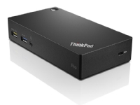 Lenovo ThinkPad USB 3.0 Pro Dock - Dokkingstasjon - USB - DVI, DP - GigE - 45 watt - Danmark - for ThinkPad L13 Gen 2 L13 Yoga Gen 2 P15v Gen 2 T14s Gen 2 T15p Gen 2 X13 Gen 2