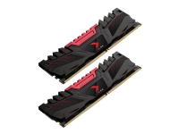 PNY XLR8 - DDR4 - modul - 32 GB: 2 x 16 GB - DIMM 288-pin - 3200 MHz / PC4-25600 - CL16 - 1.35 V - ikke-bufret - ikke-ECC
