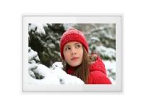 Denver PFF-1021WHITE, 25,6 cm (10.1), 1280 x 800 piksler, IPS, JPEG, 16 GB, MicroSD (TransFlash)
