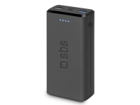 SBS TTBB20000FASTK, 20000 mAh, Lithium Polymer (LiPo), Sort