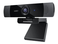 Aukey PC-LM1E - Nettkamera - farge - 2 MP - 1920 x 1080 - 1080p - lyd - USB