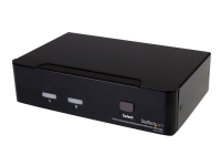 StarTech.com 2 Port DisplayPort KVM Switch - 2560x1600 @60Hz - Dual Port DP USB, Keyboard, Video, Mouse Switch Box w/ Audio for Computers and Monitors (SV231DPUA) - KVM / lydsvitsj - 2 x KVM/lyd - 1 lokalbruker - stasjonær - for P/N: DP4N1USB6, IM12D