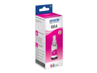 Epson T6643 - 70 ml - magenta - original - blekkrefill - for EcoTank ET-14000, ET-16500, ET-2500, ET-2550, ET-2600, ET-2650, ET-3600, ET-4500, ET-4550