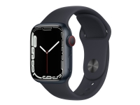 Apple Watch Series 7 (GPS + Cellular) - Midnight Sport Band - 41 mm