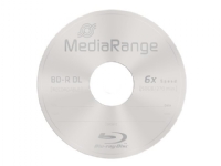MediaRange - 10 x BD-R DL - 50 GB 6x - spindel