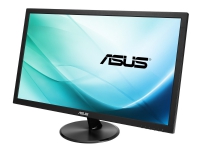 ASUS VP228DE - LED-skjerm - 21.5 - 1920 x 1080 Full HD (1080p) - 200 cd/m² - 5 ms - VGA - svart