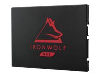Seagate IronWolf 125 ZA500NM1A002 - SSD - 500 GB - intern - 2.5 - SATA 6Gb/s - med 3-års Seagate Rescue Data Recovery