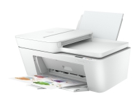 HP DeskJet Plus 4120 All-in-One - Multifunksjonsskriver - farge - ink-jet - A4 (210 x 297 mm) (original) - A4/Legal (medie) - opp til 6 spm (kopiering) - opp til 8.5 spm (trykking) - 60 ark - 14.4 kbps - USB 2.0, Wi-Fi(n) - HP Instant Ink-kvalifisert