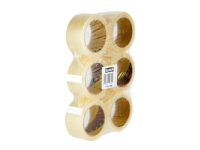 Emballagetape 371 50mmx66m klar (6)