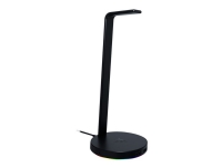 Razer Base Station V2 Chroma - Stativ for hodetelefoner, hodesett - klassisk svart