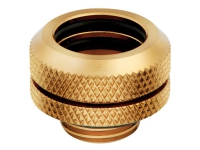 CORSAIR Hydro X Series XF Hardline 14mm OD Fitting - Armatur for væskekjølesystem - gull (en pakke 4)