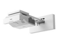 Epson EB-725W - 3 LCD-projektor - 4000 lumen (hvit) - 4000 lumen (farge) - WXGA (1280 x 800) - 16:10 - 720p - ultrakortkast linse - 802.11a/b/g/n/ac trådløs / LAN/ Miracast - hvit