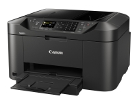 Canon MAXIFY MB2150 - Multifunksjonsskriver - farge - ink-jet - A4 (210 x 297 mm), Legal (216 x 356 mm) (original) - A4/Legal (medie) - opp til 18 spm (kopiering) - opp til 19 ipm (trykking) - 250 ark - 33.6 kbps - USB 2.0, Wi-Fi(n), USB-vert