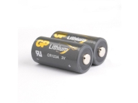 GP Batteries Lithium CR123A, CR123A, Lithium, 3 V, 2 stykker, 1400 mAh, 10 år
