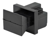 StarTech.com 100 Pack RJ45 Dust Covers, Reusable RJ45 Blanking Plug/ Dust Cap, Ethernet/LAN Port Protector/ Blocker, Snap In RJ45 Female Jack Protective Cover for Hubs, Switches, Routers - Ethernet Port Cover (RJ45COVER) - Støvdeksel - svart (en pakk