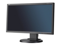 NEC MultiSync E233WMi - LED-skjerm - 23 - 1920 x 1080 Full HD (1080p) @ 60 Hz - IPS - 250 cd/m² - 1000:1 - 6 ms - DVI-D, VGA, DisplayPort - høyttalere - svart