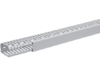 HAGER Ledningskanal opslidset HxB : 80x40mm slids 6mm PVC, grå RAL 7030 - (2 meter)