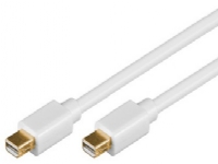 Goobay MMK 643-300, 3 m, mini DisplayPort, mini DisplayPort, Gull, Hvit, Hankjønn/hankjønn