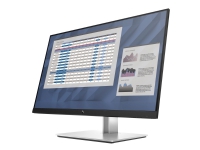 HP E27 G4 - E-Series - LED-skjerm - 27 - 1920 x 1080 Full HD (1080p) @ 60 Hz - IPS - 250 cd/m² - 1000:1 - 5 ms - HDMI, VGA, DisplayPort - svart - reklame