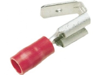 ELPRESS Isoleret spademuffe m/afgr. A1507FLSH, 0,5-1,5mm², 6,3x0,8 - (100 stk.)